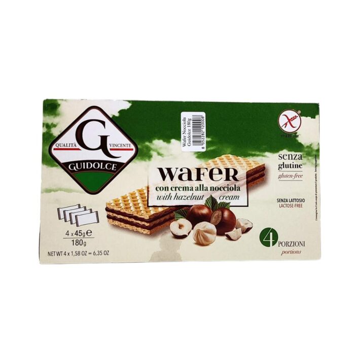 WAFER CREMA NOCCIOLA 4X45G