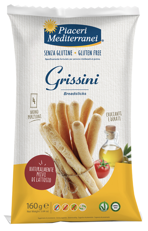PIACERI MEDIT GRISSINI 160G