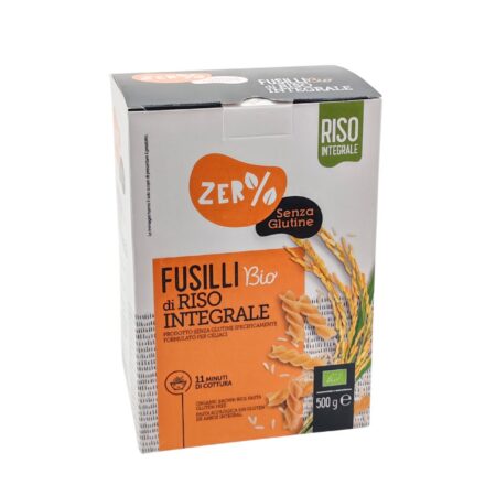 ZER% GLUTINE FUSILLI RISO INTE